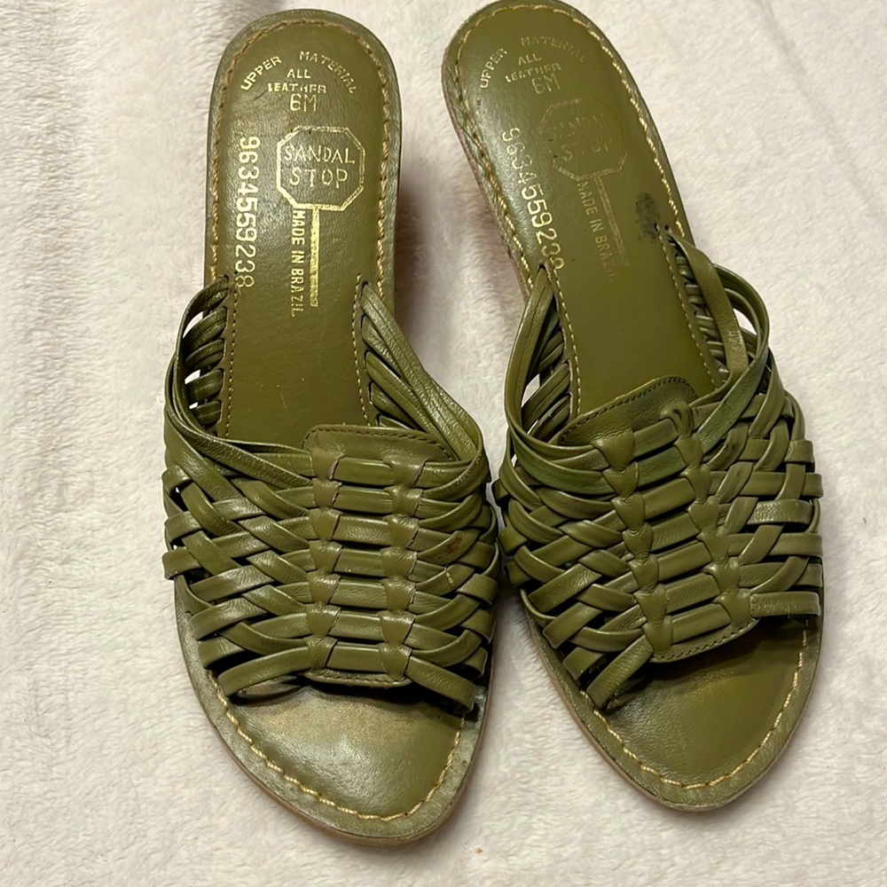 Vintage All Leather Brazilian-made Sandal